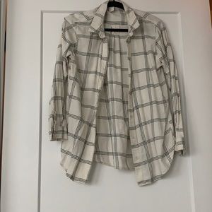 H&M stripped flannel